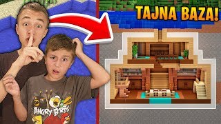 NAPRAVIO SAM *TAJNU KUĆU* PUNU ZAMKI I MLAĐI BRAT NISTA NIJE ZNAO (U MINECRAFT PREŽIVLJAVANJU)