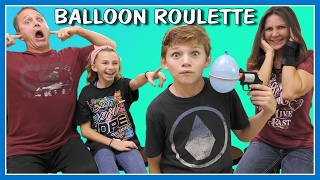 CRAZY BALLOON ROULETTE CHALLENGE | WE ARE THE DAVISES