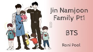 [BTS Fanart] Family Pt 1 Jin and Namjoon / NamJin - Chibi speed Drawing - Roni Pool