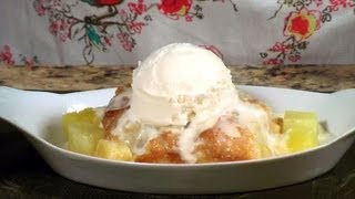 Nydia's Coconut Pineapple Bread Pudding in Rum Sauce- Budin