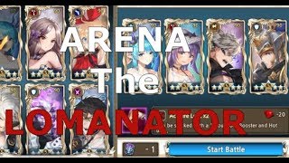 [King's Raid] Arena Loman My first real Tank for PVP!