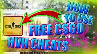 ? !HOW TO USE *FREE* CSGO HVH CHEATS! ?