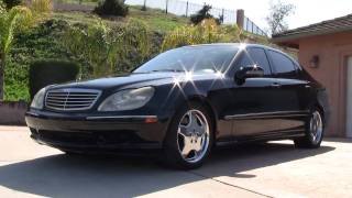 2001 Mercedes Benz S55 AMG W220 5.5 V8 Vette Eater S550 S500 FOR SALE