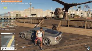Watch Dogs 2 random gameplay i7 7700k + GTX 1070 (ULTRA) + SSD