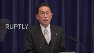 Japan: COVID-19 a 'priority challenge' says newly sworn-in PM Kishida amid snap election call