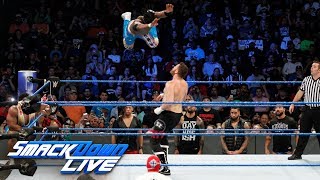 The New Day vs. Kevin Owens & Sami Zayn - Lumberjack Match: SmackDown LIVE, Nov. 21, 2017