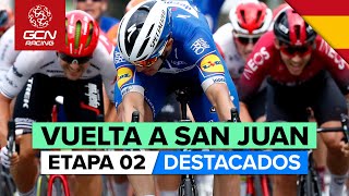Vuelta a San Juan 2020 2ª Etapa DESTACADOS | Pocito