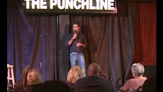 Arif Shareef Hyderabadi Indian Stand-Up Live At "The Punchline" Comedy Club