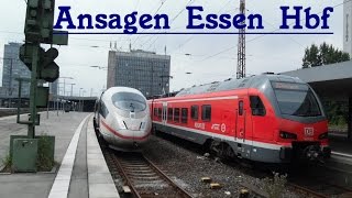 Neues aus Essen Hbf +ICE NRW
