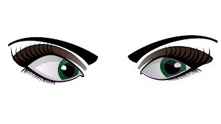 Как нарисовать глаз в Adobe illustrator \ Уроки по Adobe illustrator \ Julia Rose