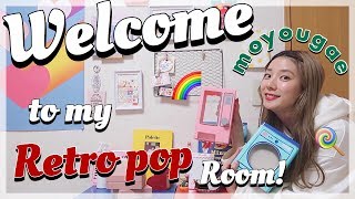 【模様替え】ダイソー,フライングタイガーで可愛くカラフルポップな部屋に！私のレイアウト術もご紹介♡