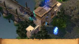 Heroes of Might and Magic V S3C1M5 cutscene 3 how to take down the barrier