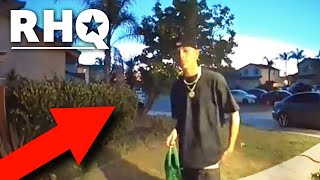 Doorbell Camera Catches Good Samaritan In The Act (Video)