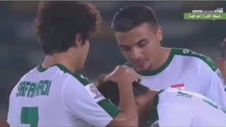 تركيب اغنيه رجال ولد رجال:"،على أهداف المنتخب العراقي ضد إيران