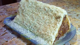 Десерт Снежный Домик / Зимний Домик / Dessert Snow Hut / Десерт Без Выпечки / Очень Простой Рецепт