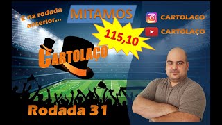 MITAMOS 115,10 RDD30 | DICAS E SUGESTÕES Rodada 31 - Cartola FC 2019 | Análise, dicas e sugestões