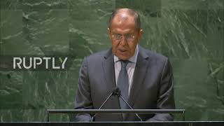 UN: "We"re all in the same boat" - Lavrov addresses the 76th session of the UN General Assembly