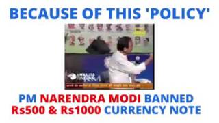 Logic behind ban of 500 and 1000 notes