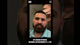 King Canelo Jose Ramirez's All-Time Latin P4P List #shorts