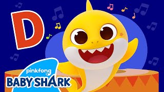 Baby Shark's ABC Song | Letter D - Dog | Learn ABCs with Baby Shark 