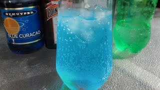 BLUE CRUSH MIXED DRINK