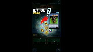 Yugioh Duel Links - How to get Zorc?
