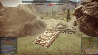 Мой бой в отряде на 5 ранге (эре) Пепельная река, WarThunder