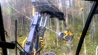 Ponsse Beaver, H60 jäykällä puulla :D
