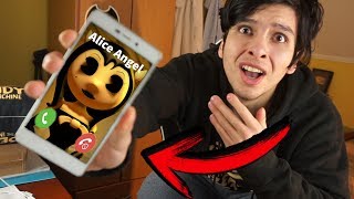 LLAMÉ A ALICE ANGEL Y ME CONTESTÓ !! OMG + SORTEO BENDY