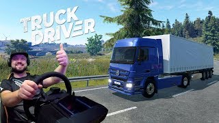 Truck Driver - круче чем ETS 2 и на консолях? Первый взгляд на PS4 Pro (эксклюзивный ранний доступ)