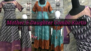 Mother & Daughter Designer Kurtis Collections || Queen & Princess Combo Kurtis || Episode - 14
