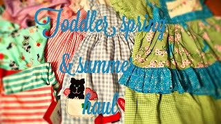Toddler size haul Hannah Andersson Disney Store Eleanor Rose Kelly's Kids +