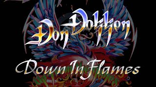Don Dokken - Down In Flames (Lyrics) HQ Audio