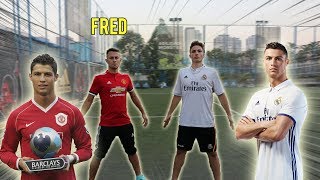 DESAFIO DO CRISTIANO RONALDO COM FRED DESIMPEDIDOS
