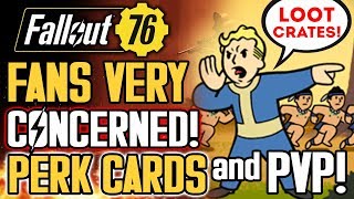 Fallout 76 - Fans Are CONCERNED About Loot Crates, Microtransactions and PVP! Bethesda Responds!