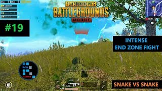 [Hindi] PUBG MOBILE | INTENSE MATCH SNAKU VS SNAKU GANG END ZONE FIGHT