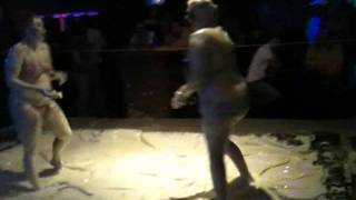 mud wrestling
