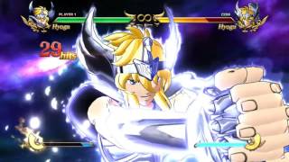 Saint Seiya: Soldiers' Soul - Hyoga Aurora Execution Combo