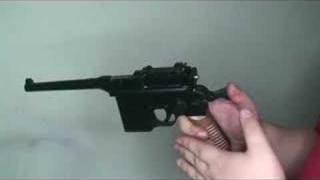 MARUSHIN M712 BLACK CAP GUN黑色道具