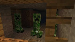 Искал алмазы а нашел огромную шахту - Minecraft classic #7