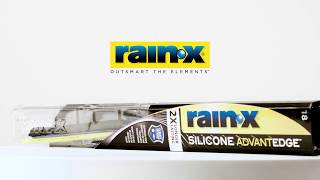 Rain-X Silicone AdvantEdge Wiper Blade - Small Pin Installation