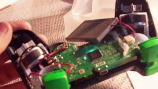 ps3 spray painted modded controller(L1,L2 and R1,R2 buttons)