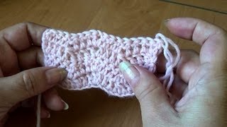 Узоры крючком. Зигзаг