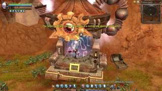 Dragon Nest lvl 93 Guardian crit build Vulcanus Swamp abyss solo