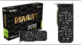Игровая видеокарта Palit GTX 1080 Dual OC 8GB GDDR5X. Распаковка.