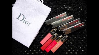 SWATCH+REVIEW⎮DIOR ADDICT LIP TATTOO⎮PhuongNguyenPretty