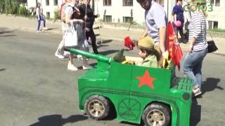 День Победы в Воронеже и в Клинцах
