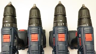 BOSCH. Новинки 2017 года. GSR 180-LI, GSB 180-LI, GSR 140-LI, GSB 140-LI. Обзор.