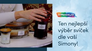 NEJLEPŠÍ VÝBĚR VONNÝCH SVÍČEK | Co nám voní | Different.cz