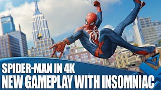 NEW Marvel's Spider-Man Gameplay - Tips and Tricks with Insomniac in 4K!